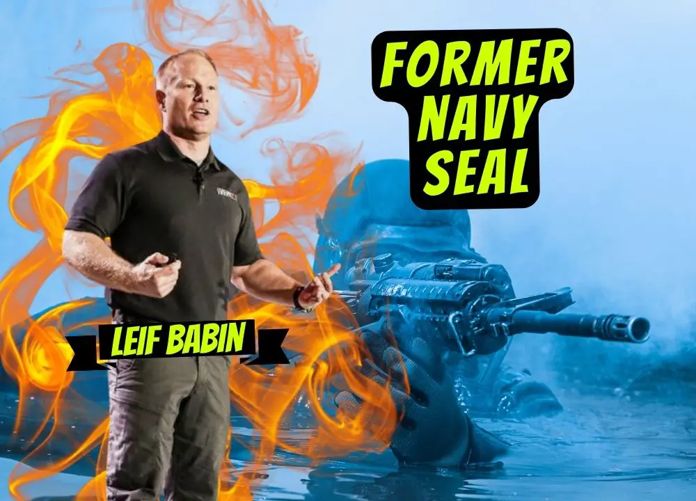 Former Navy SEAL Leif Babin, co-founder of Echelon Front and Jocko Willink buddy